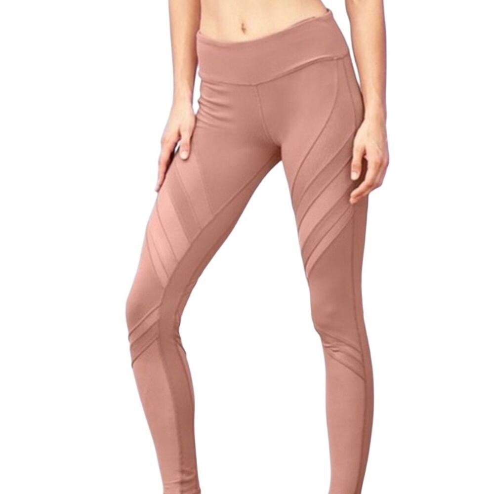 NEW Alo Yoga Women’s Rosewater Ultimate HIGH-WAIST EPIC LEGGING Gym Lounge Sz XS